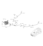 Diagram for 2022 Kia Soul Parking Brake Cable - 59760K0100