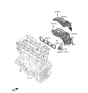 Diagram for 2023 Kia Soul Exhaust Heat Shield - 285252JAA0