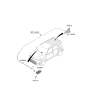 Diagram for 2023 Kia Soul Antenna - 96240K0120