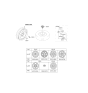 Diagram for 2023 Kia Soul Spare Wheel - 52910K0700