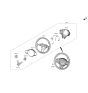 Diagram for 2023 Kia Soul Steering Wheel - 56100K0100SL2