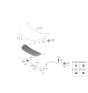 Diagram for 2022 Kia Soul Hood Latch - 81130K0000