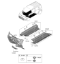 Diagram for 2022 Kia Soul Dash Panels - 84120K0000