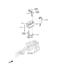 Diagram for 2020 Kia Optima Hybrid Battery Terminal - 37180G0100