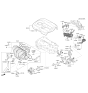 Diagram for 2018 Kia Optima Hybrid EGR Valve Gasket - 283142E900