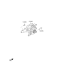 Diagram for Kia Optima Hybrid Alternator - 373902E960