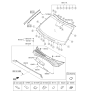 Diagram for 2018 Kia Optima Hybrid Windshield - 86111A8030