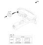 Diagram for Kia Optima Dimmer Switch - 93700D4060BHH