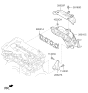 Diagram for Kia Forte Koup Exhaust Heat Shield - 285252E200