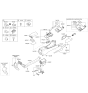 Diagram for Kia Optima Hybrid Cigarette Lighter - 95120C5000