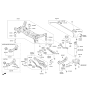 Diagram for Kia Cadenza Control Arm Bushing - 55230C1100