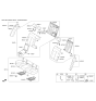 Diagram for 2020 Kia Optima Hybrid Armrest - 89900A8510HE4