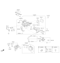 Diagram for 2019 Kia Rio Brake Fluid Level Sensor - 585352W300