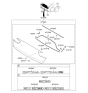 Diagram for 2019 Kia Optima Hybrid Emblem - 86331A8000