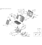 Diagram for 2024 Kia Telluride Cup Holder - 89940S9000WK