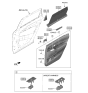 Diagram for 2023 Kia Telluride Door Handle - 82610S9000QS1