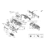 Diagram for Kia Telluride Steering Column Cover - 84852S9000NUP