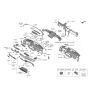 Diagram for 2024 Kia Telluride Glove Box - 84501S9700CTT