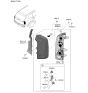 Diagram for 2024 Kia Telluride Back Up Light - 92401S9600