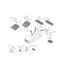 Diagram for 2024 Kia Telluride Dome Light - 92800S9500GYD