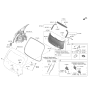 Diagram for 2024 Kia Telluride Weather Strip - 81761S9000