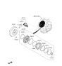 Diagram for Kia Telluride Torque Converter - 451004G101