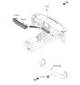 Diagram for 2023 Kia Telluride A/C Switch - 97250S9BA0FHV