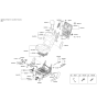 Diagram for 2021 Kia Telluride Armrest - 89909S9010ONB