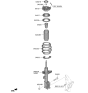 Diagram for Kia Telluride Shock Absorber - 54650S9KB0