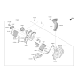 Diagram for 2015 Kia Sedona Blend Door Actuator - 971621UAA0