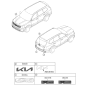 Diagram for 2023 Kia Telluride Emblem - 86315S9520