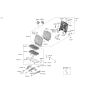 Diagram for 2022 Kia Telluride Seat Cushion - 89A10S9000ONA