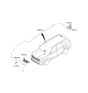 Diagram for Kia Telluride Antenna Mast - 96210S9000EB