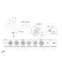 Diagram for 2019 Kia K900 TPMS Sensor - 52933C1100