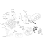 Diagram for 2023 Kia Telluride Engine Control Module - 391023LNN5