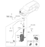 Diagram for 2024 Kia Telluride Washer Reservoir - 98611S9000