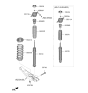 Diagram for Kia Telluride Shock Absorber - 55367S9KA0