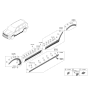 Diagram for 2024 Kia Telluride Door Moldings - 87731S9400