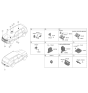 Diagram for Kia Cruise Control Module - 99110S9150
