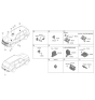 Diagram for 2024 Kia Telluride Cruise Control Module - 99110S9150