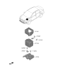 Diagram for 2023 Kia Rio Battery Terminal - 37180H8700