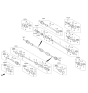 Diagram for 2021 Kia Rio Axle Shaft - 49501H9300