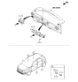 Diagram for Kia Rio Door Jamb Switch - 935602V000