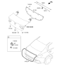 Diagram for 2023 Kia Rio Door Lock Actuator - 81230H9031