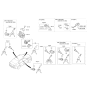 Diagram for Kia Rio Ignition Lock Assembly - 81900H9C00