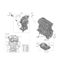 Diagram for 2021 Kia Rio Timing Cover - 213502M020