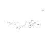 Diagram for 2021 Kia Rio Clutch Hose - 41631H9100