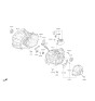 Diagram for 2022 Kia Rio Bellhousing - 4311526600