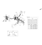 Diagram for 2021 Kia Rio Fuse Box - 91955H9570