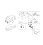 Diagram for Kia Rio Air Bag Sensor - 95920H8100